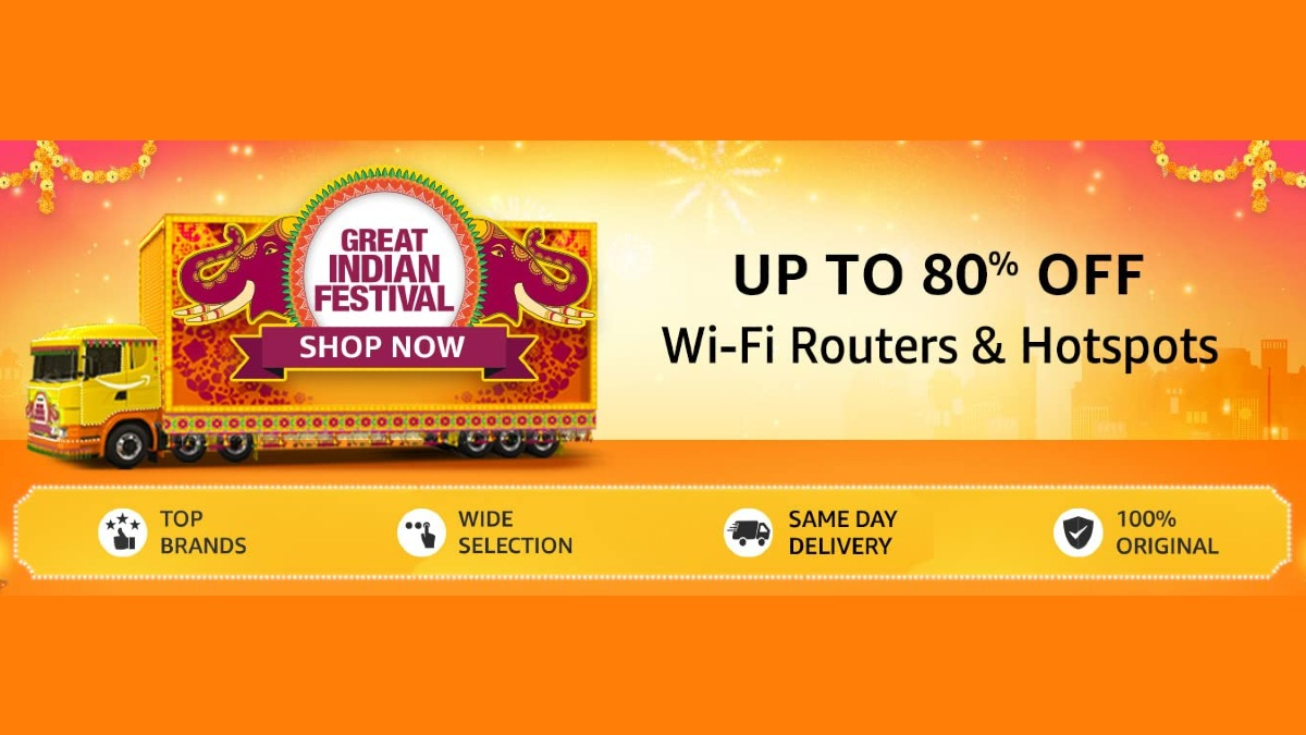 Amazon Great Indian Festival 2022 Sale: Best Offers on Wireless Routers