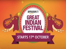 Amazon Great Indian Festival 2020 Sale to Kick Off October 17, Prime Members to Get Early Access Amazon Great Indian Festival 2020 Sale to Kick Off October 17, Prime Members to Get Early Access