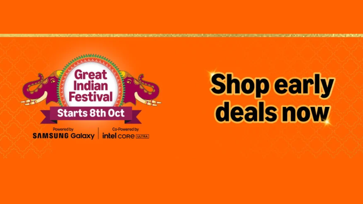 Amazon Great Indian Festival 2026 Early Deals Are Live With Discounts on Mobiles, Laptops and More