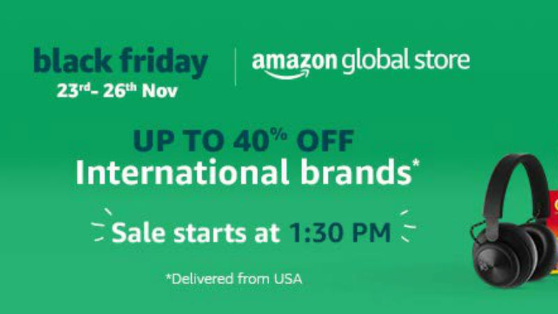 Black Friday Sale 2018: Amazon India Offers Deals, Discounts on International Brands