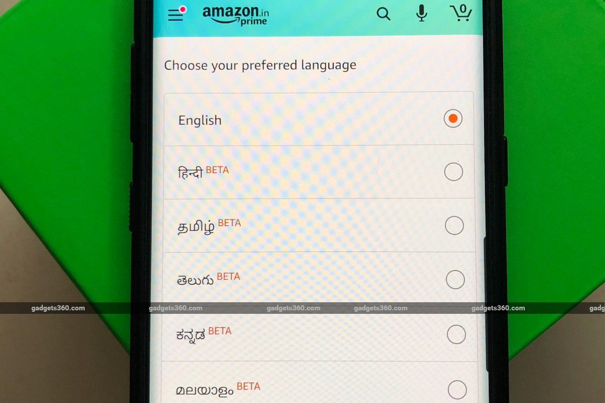 Amazon India Adds Support for Kannada, Malayalam, Tamil, Telugu Languages Ahead of Festive Season