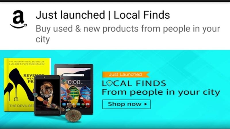 Amazon India Officially Launches 'Local Finds' Buying, Selling Platform in Four Cities