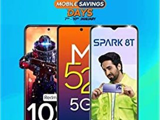 Amazon Mobile and TV Savings Days Sale Begins With Discounts on OnePlus Nord 2 5G, Samsung Galaxy M52 5G, More