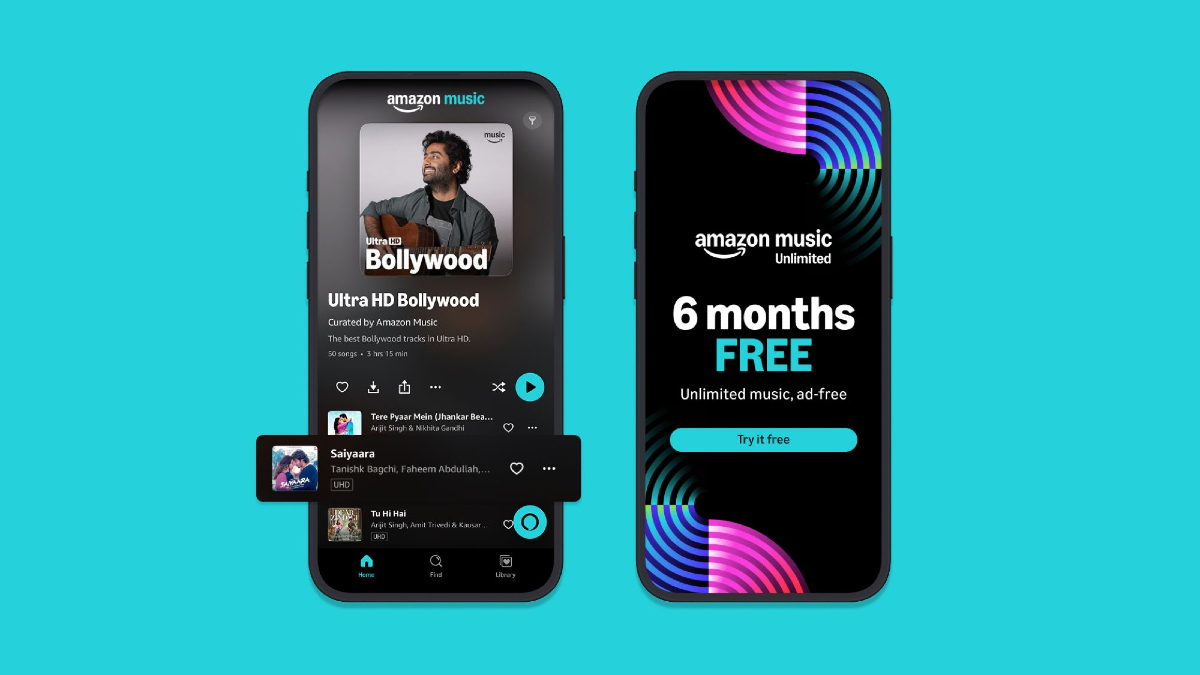 Amazon Music Unlimited প্ল্যান লঞ্চ হল, ফোনেই শোনা যাবে উচ্চমানের Ultra HD ও 3D গান, 6 মাস ফ্রি