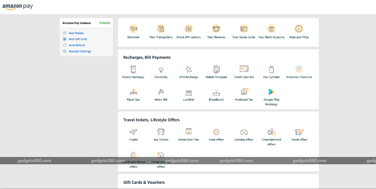 Amazon Pay to Sell Google Play Recharge Codes, Currently Live for Select Users