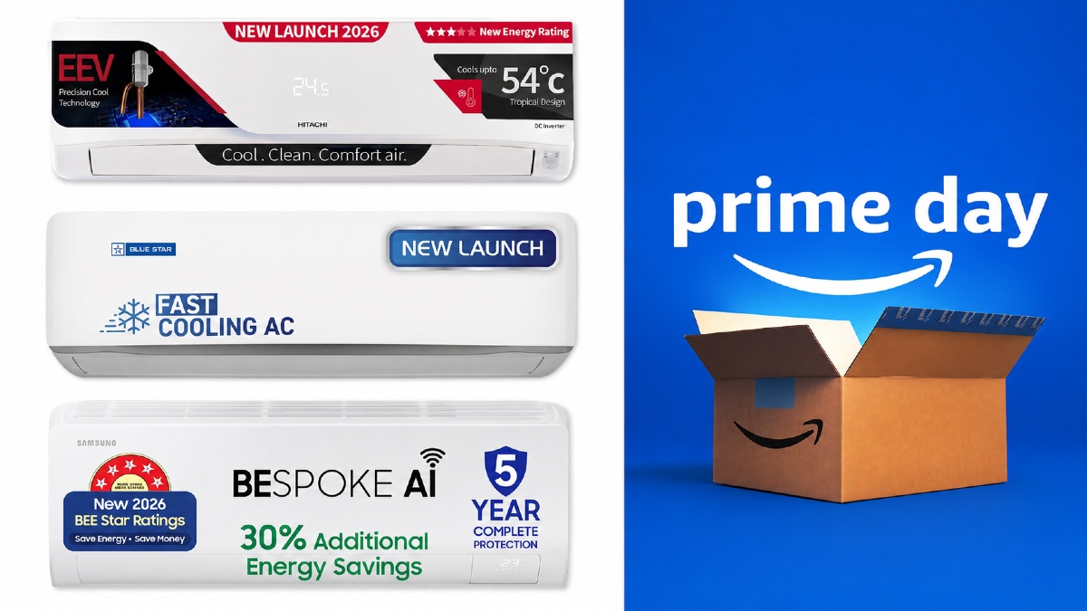 Amazon Prime Day সেলে AC মিলছে বিপুল সস্তায়, অবিশ্বাস্য ছাড় Hitachi, LG, Samsung-সহ টপ ব্র্যান্ডে