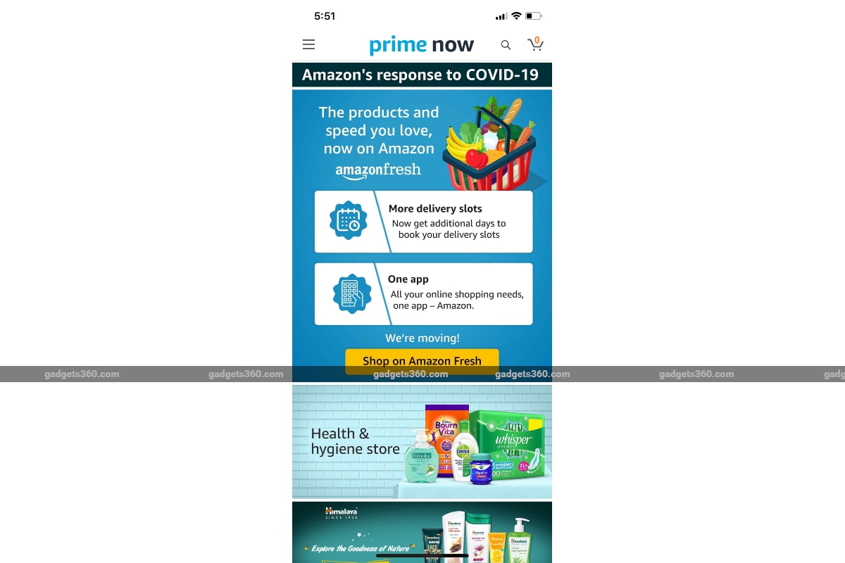 Is Shutting Down Prime Now, Its Two-Hour Delivery Service