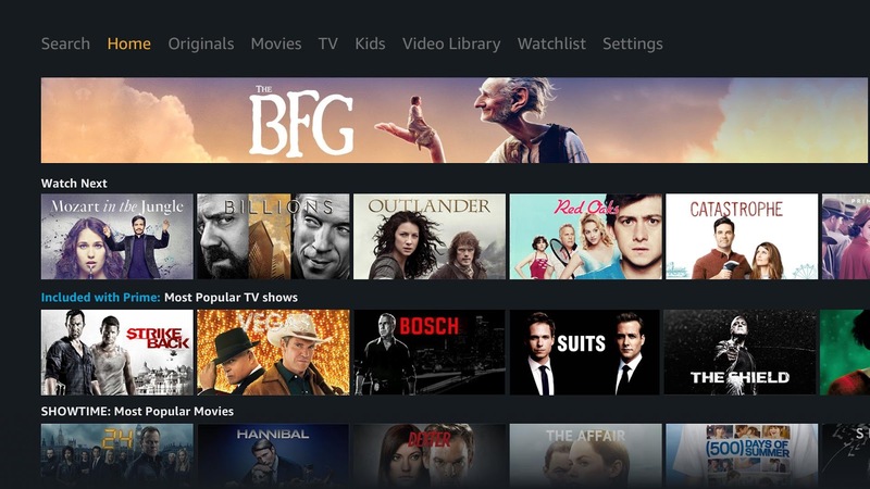 Amazon Prime Video App for Android TV Listed on Google Play