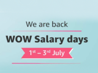 Amazon Wow Salary Days Sale Kicks Off With Up to 60 Percent Discount on TVs, Home Appliances, Other Offers