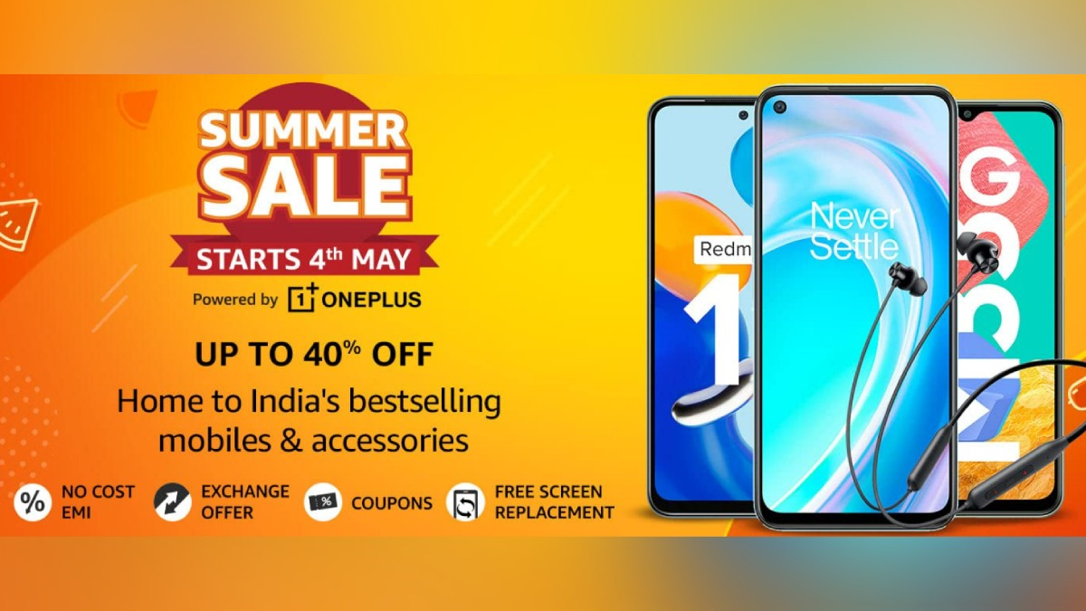 Amazon Summer Sale 2022 Starts May 4 With Deals, Discounts on iPhone 13, More
