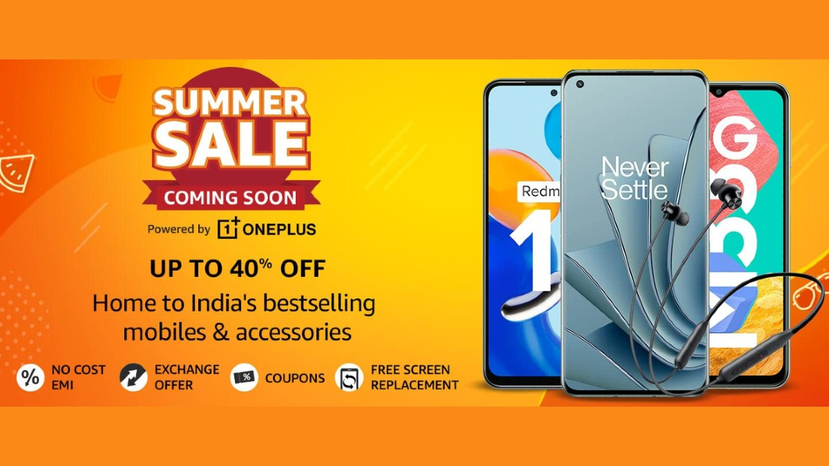 Amazon Summer Sale Coming Soon; New Launches, Discounts, Offers on Mobiles, Laptops, More Teased