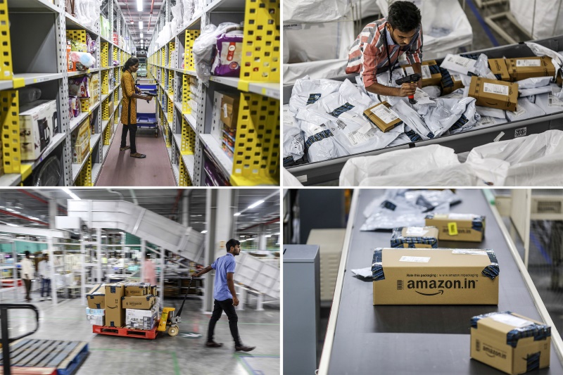 Amazon Preps for a Heated Race as India's Holiday Sales Kick Off