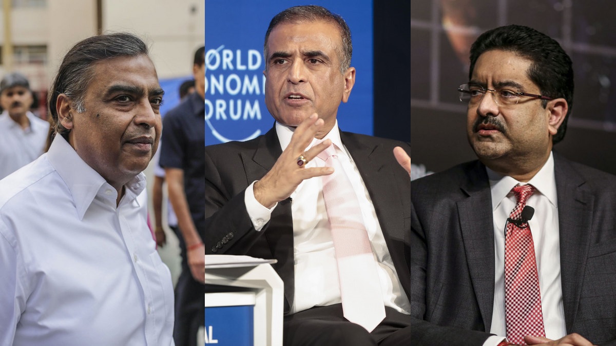 The $84 Billion Dilemma Vexing India's Three Telecom Tycoons
