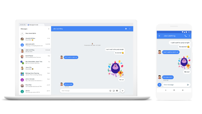Google Announces 'Chat' as Its RCS-Based SMS Replacement Platform, Pauses Investment in Allo