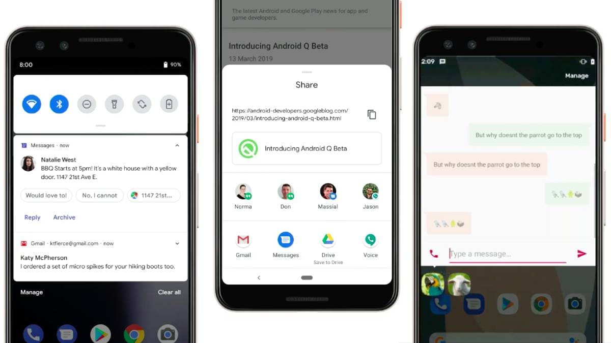 Android Q to Bring Bubble Notifications, Quick Replies ...