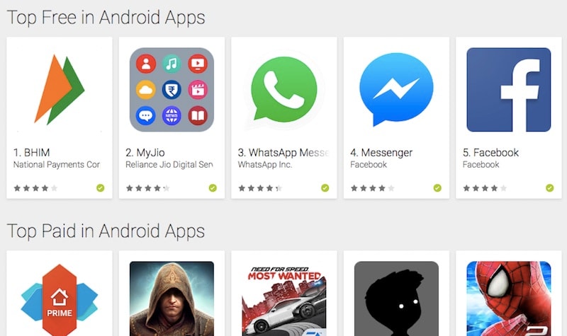 BHIM App Tops Download Charts on Google Play India: 10 Developments