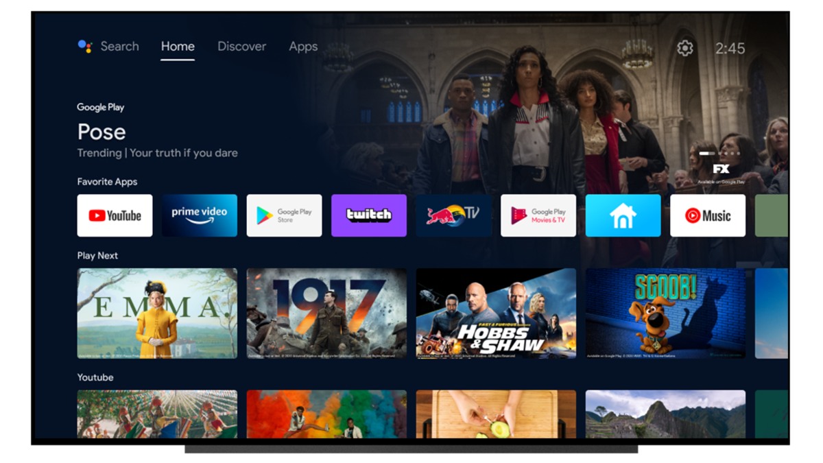 Android TV Getting Google TV-Like Home Screen Interface; YouTube App for Older Apple TV Models to Go Offline
