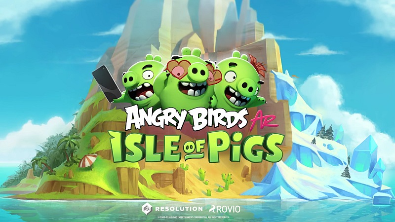 Angry Birds AR: Isle of Pigs Augmented Reality Game Announced for Mobile