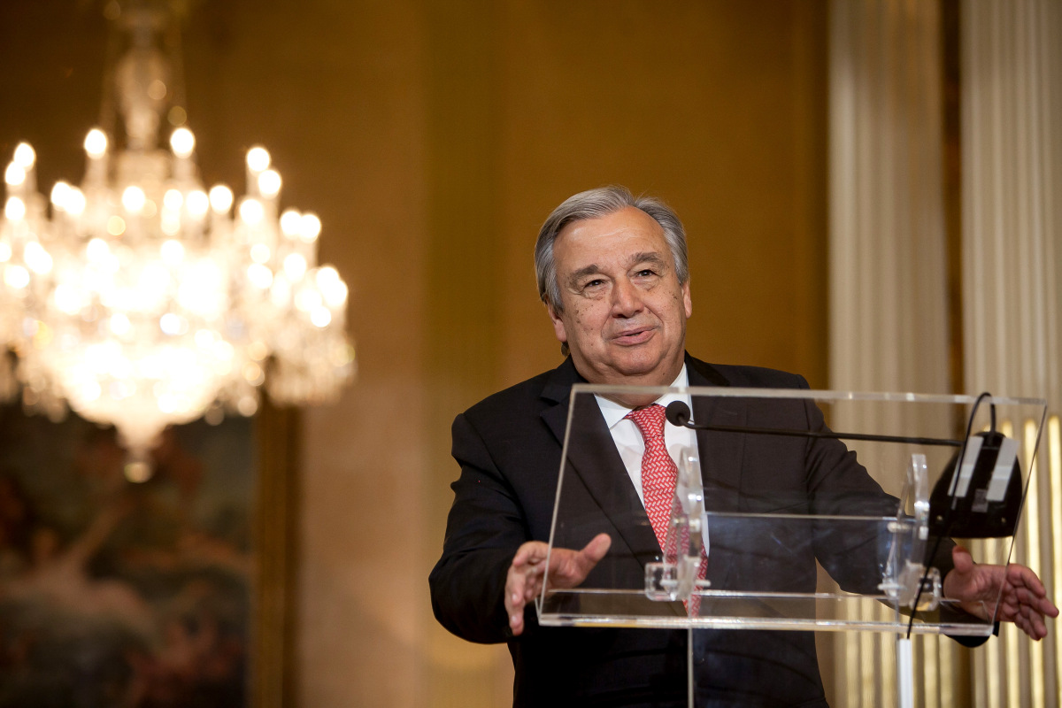 United Nations Secretary-General António Guterres Calls for Regulating Social Media Companies