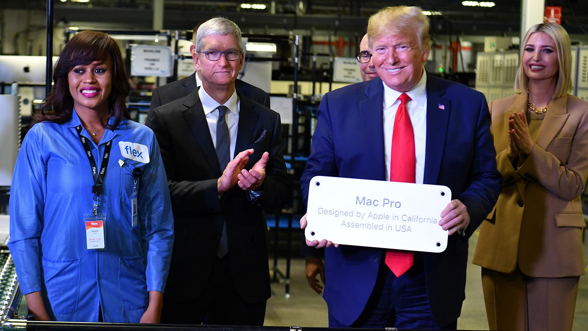 Apple's Texas Expansion Praised by US President Donald Trump