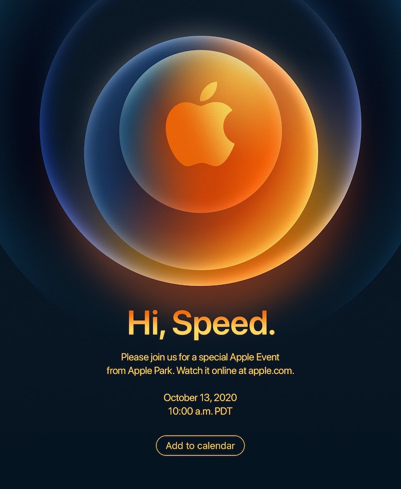 Apple Event Invite for October 13 Points to iPhone 12 Models' Launch