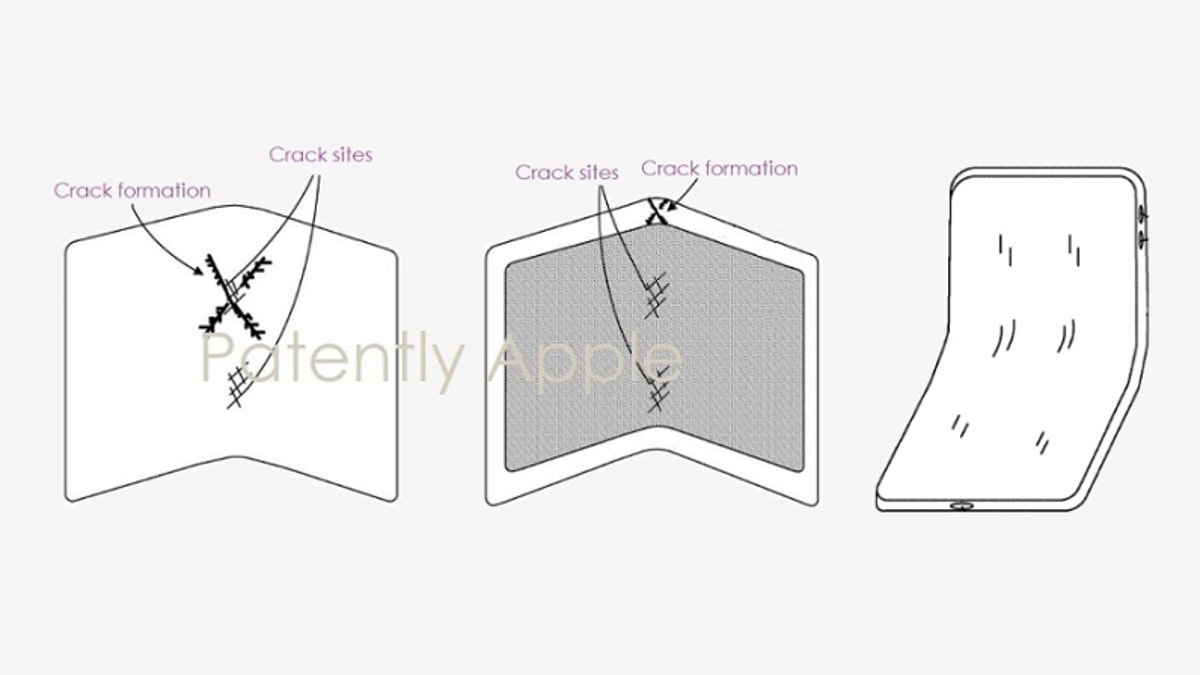 Apple sichert sich ein Patent für ein rissfestes faltbares Display: Bericht