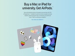 Apple Offering Free AirPods to Students Buying Select Mac, iPad Devices: Check Eligibility, All Details Apple Offering Free AirPods to Students Buying Select Mac, iPad Devices: Check Eligibility, All Details