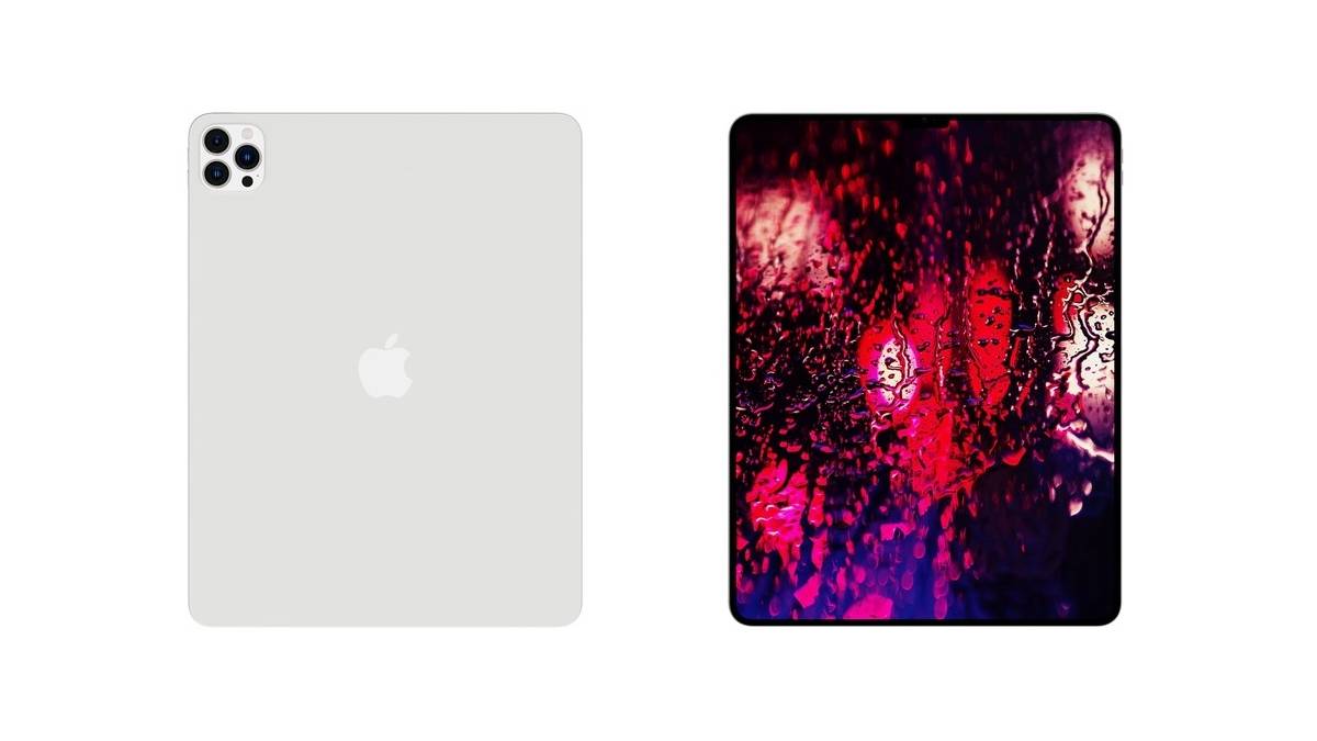 iPad Pro 2022 Renders Appear Online, Show Triple Rear Cameras, Notch on Display