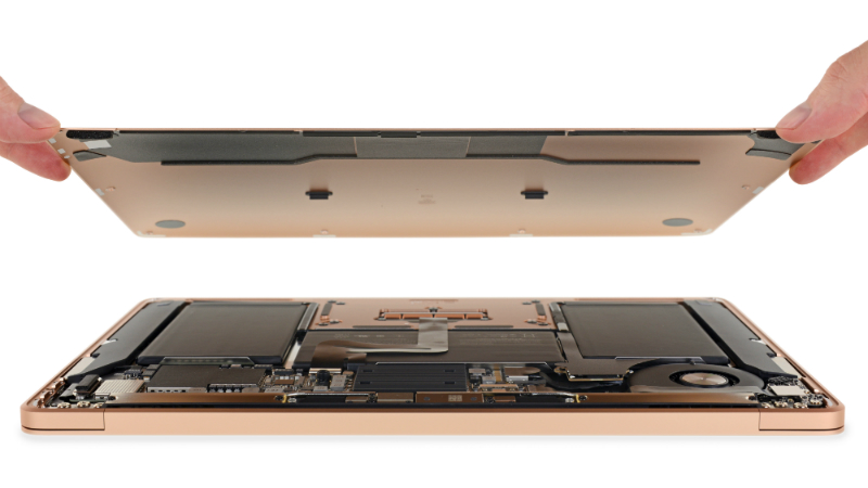 MacBook Air 2018 Has a Bunch of Modular Components, Ingress-Resisting Keyboard: iFixit