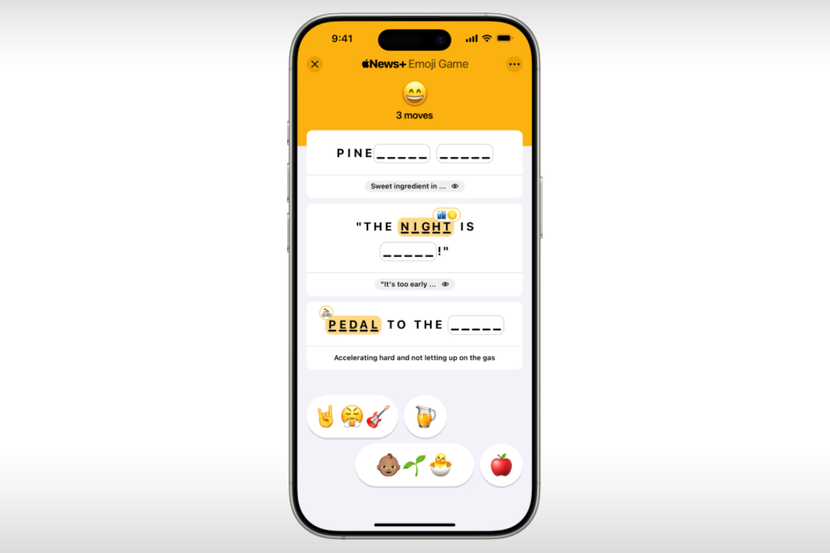 Apple News+ Adds Emoji Game for Subscribers Ahead of World Emoji Day
