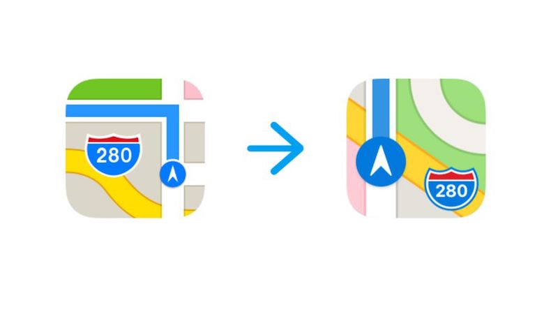 Apple Changes Maps, App Store Icons in iOS 11 Beta