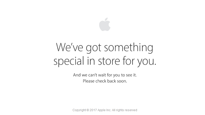 Apple Store Is Down; New Hardware Including iPad Pro Expected to Be Launched