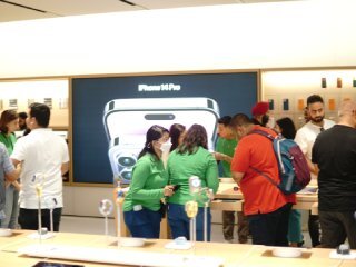 Apple Opens Its First Store in Delhi as CEO Tim Cook Welcomes Customers