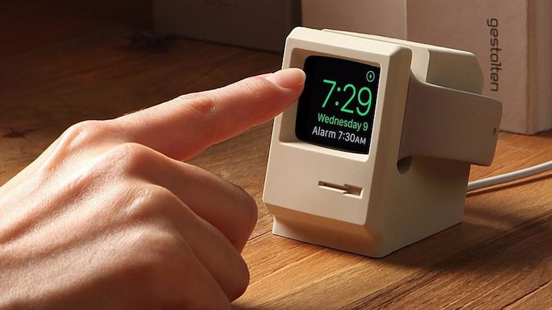 Elago W3 Apple Watch Stand Turns Your Smartwatch Into a Macintosh