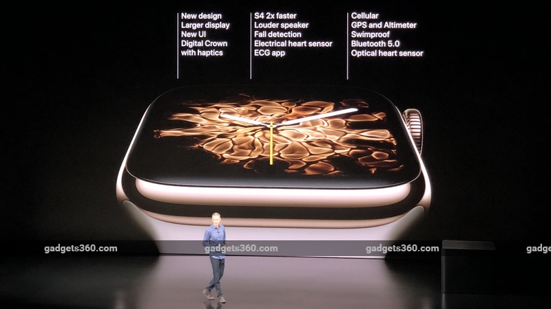 Apple Watch Series 4 With Bigger Display, ECG Capability Launched