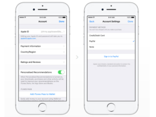 Apple Adds PayPal Payment Option on App Store, Apple Music, iTunes, and iBooks