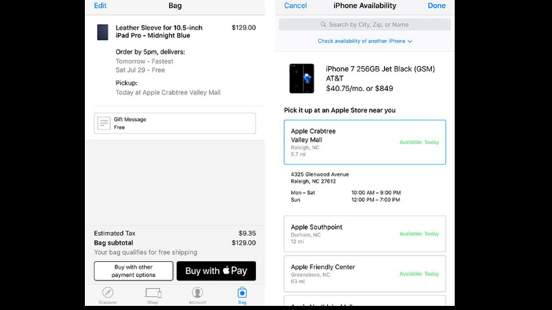 Apple Store Update Brings Touch ID Authentication for Card Payments