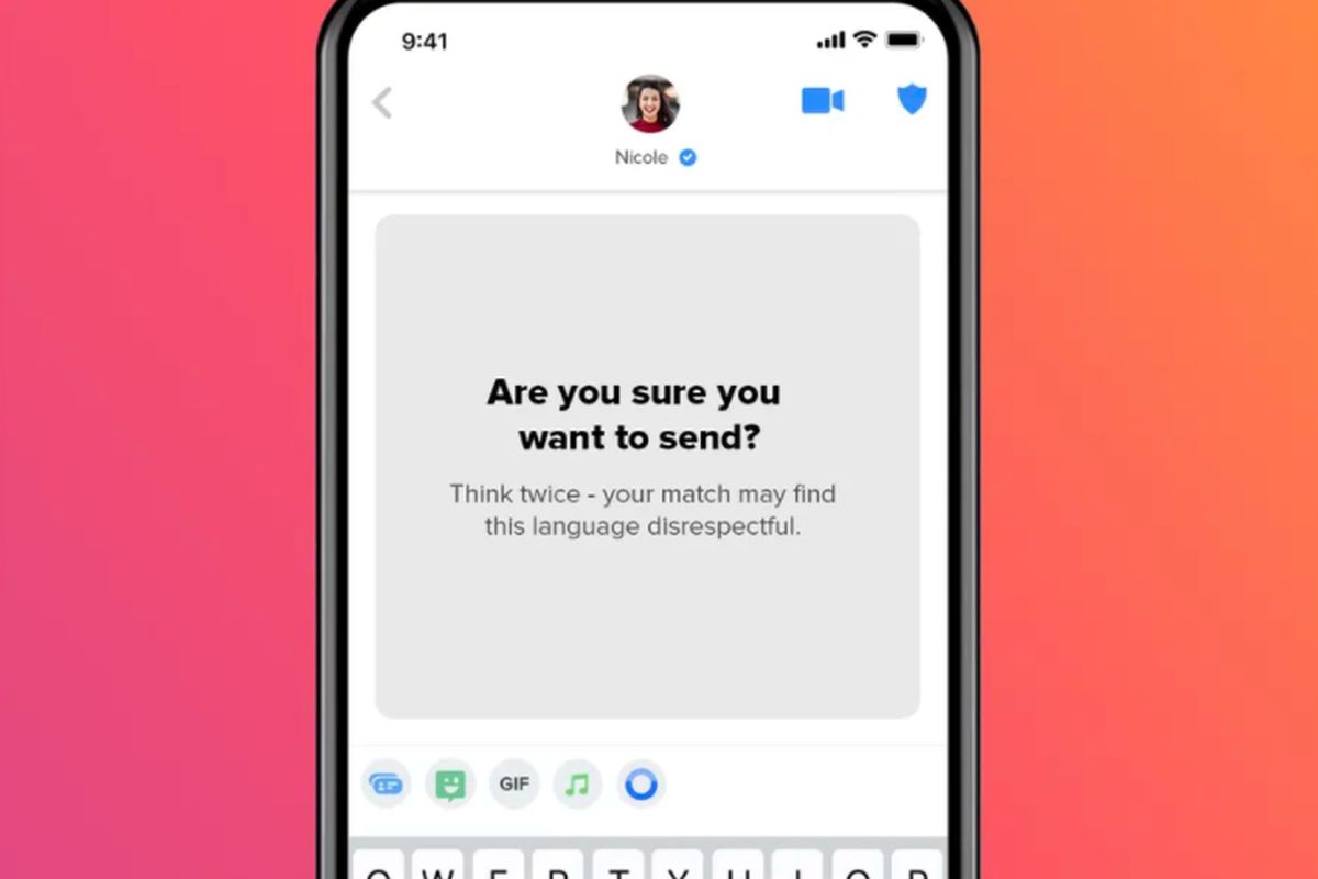 Tinder Will Now Prompt Users to Think Twice Before Sending Offensive Messages