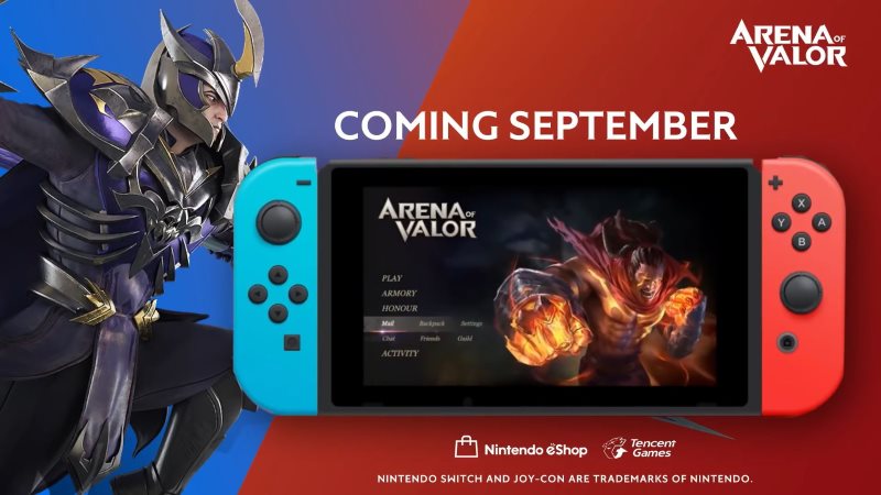Arena of Valor Nintendo Switch Release Date Announced