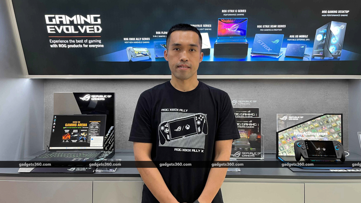 Asus' Arnold Su on Xbox Ally X, GeForce RTX 50 Series ROG Laptops and Company's India Retail Plans