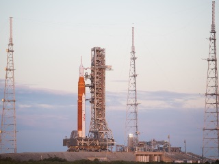 NASA Rolls Out SLS Rocket to Launch Pad in Florida 10 Days Before Artemis I Launch