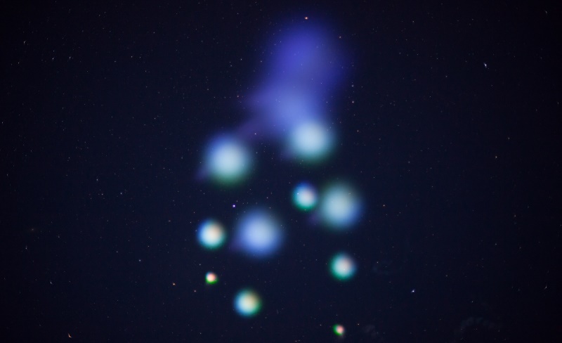 NASA Sounding Rocket Creates Coloured Clouds