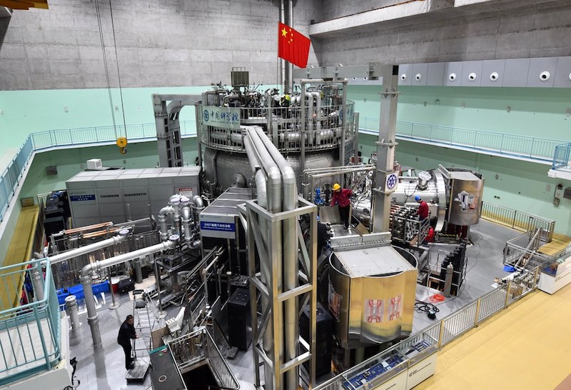 Chinese 'Artificial Sun' Experimental Fusion Reactor Sets New World Record
