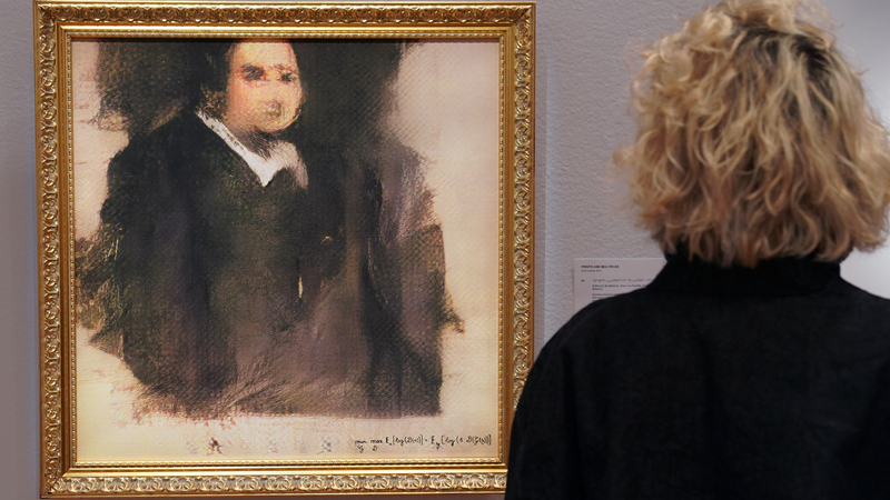 AI-Created Art Fetches $432,500 at New York Auction: Christie's