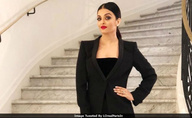 aishwarya rai cannes black dress cannes film festival 2025 updates day 10 Aishwarya Rai dazzles in black gown featuring Bhagavad Gita Shloka alia bhatt heads for her debut