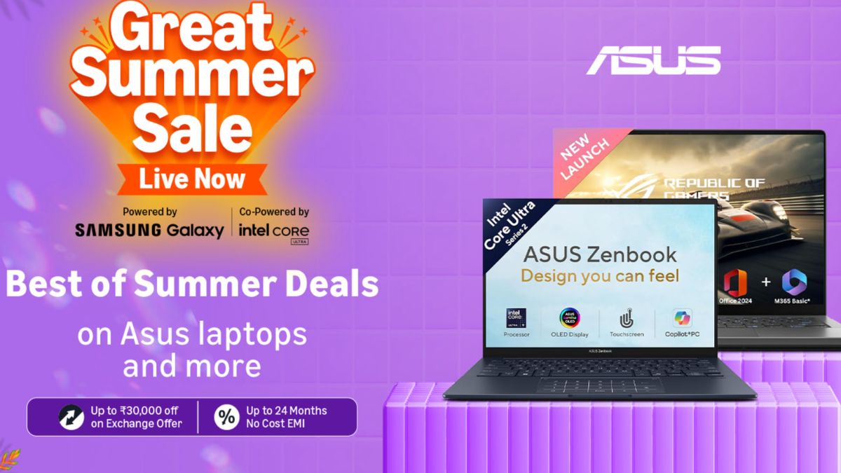 Amazon Great Summer Sale 2026 Live: Up to 35% Off on Best-Selling ASUS Laptops