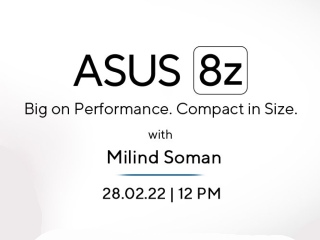 Asus 8z Launch in India Set for February 28, Sweat-Resistant Feature Teased