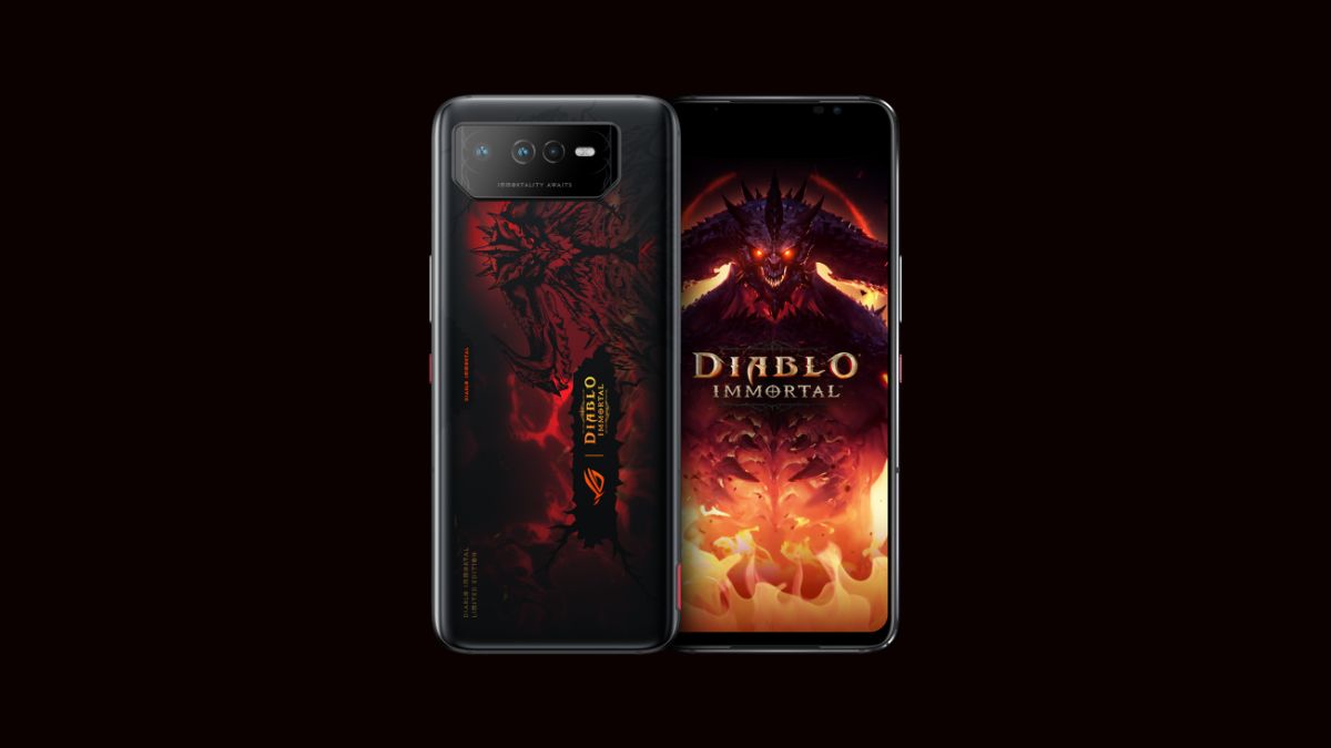 Asus ROG Phone 6 Diablo Immortal Edition With Snapdragon 8+ Gen 1 SoC Launched: Details