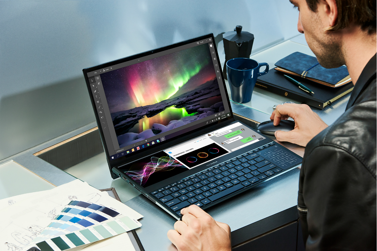 Computex 2019: Asus ZenBook Pro Duo, ZenBook Duo With ScreenPad Plus Secondary Display Unveiled