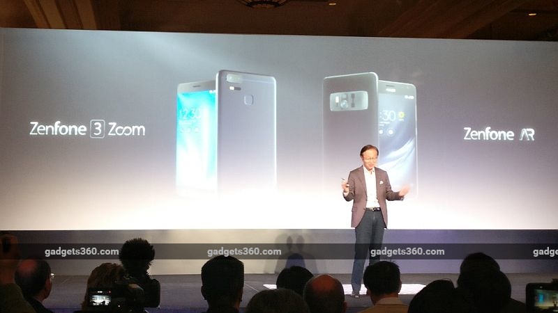 Asus ZenFone AR With 8GB RAM Unveiled at CES 2017; ZenFone 3 Zoom Camera Smartphone Also Showcased
